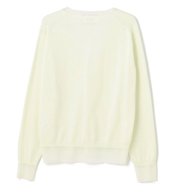 BEIGE,「【洗える】JULIE / シルク混シアーVネックカーディガン」|カーディガン|