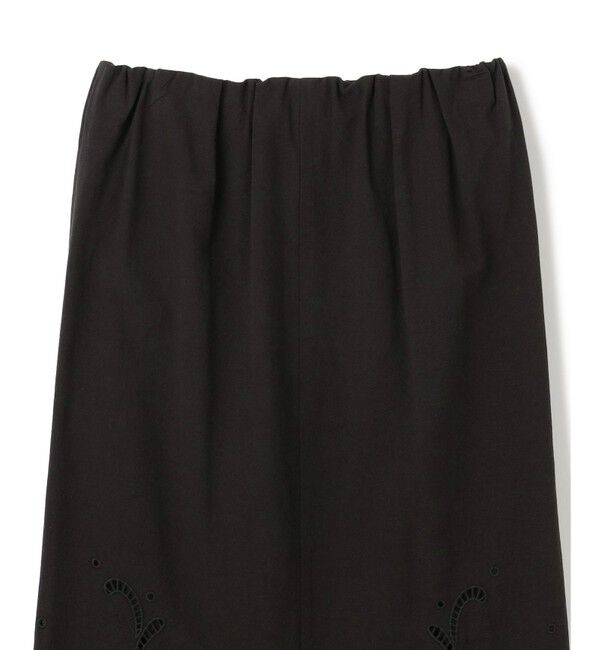 BEIGE,「【洗える】GALLERIA / コットンエンブロイダリーIラインスカート」|スカート|