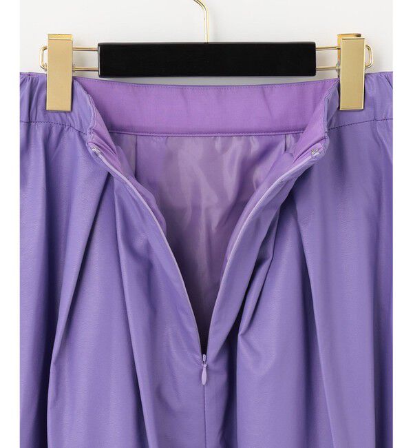 Grace Class「フェイクレザータックスカート」|スカート|