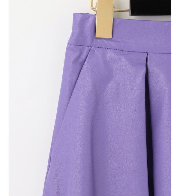 Grace Class「フェイクレザータックスカート」|スカート|
