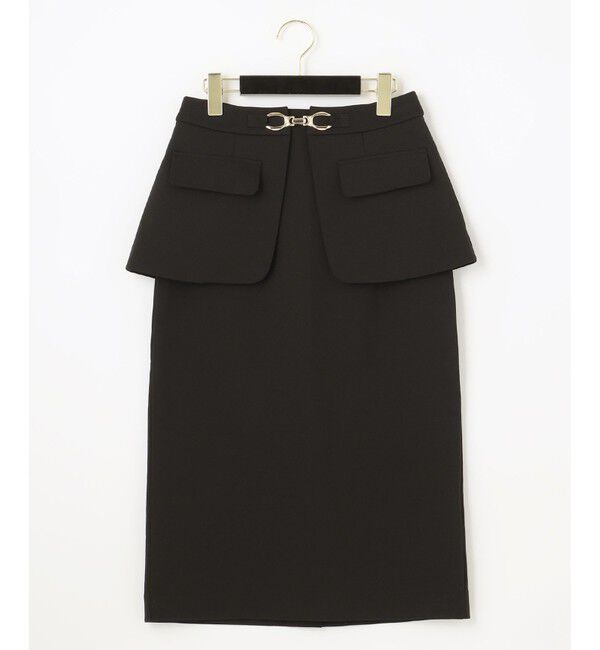 Grace Class「ビットベルト付裏毛タイトスカート」|スカート|