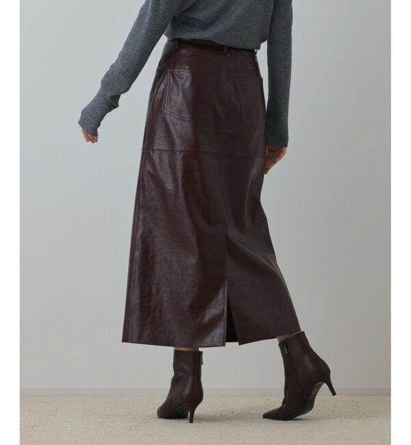 Diagram「フェイクレザータイトスカート」|スカート|