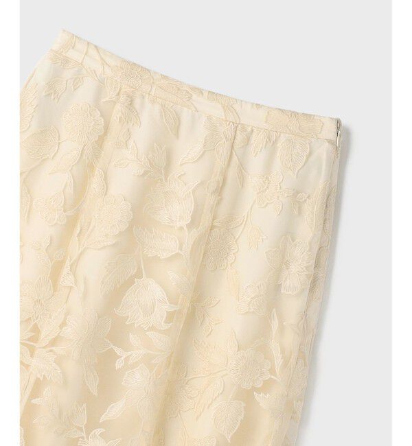 GRACE CONTINENTAL「エンブロイダリーフレアスカート」|スカート|