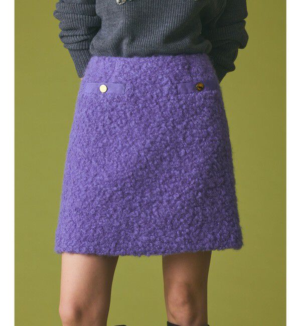 Grace Class「リングウールミニスカート」|スカート|