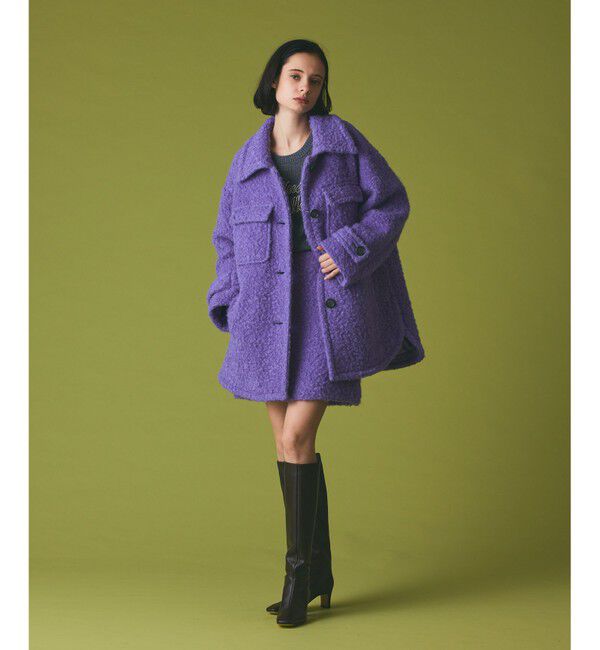 Grace Class「リングウールミニスカート」|スカート|