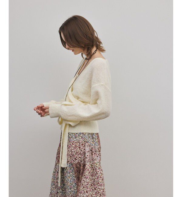 GRACE CONTINENTAL「カシュクールニットトップ」|ニット・セーター|