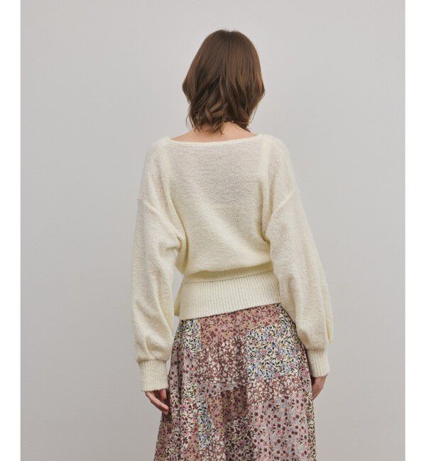 GRACE CONTINENTAL「カシュクールニットトップ」|ニット・セーター|