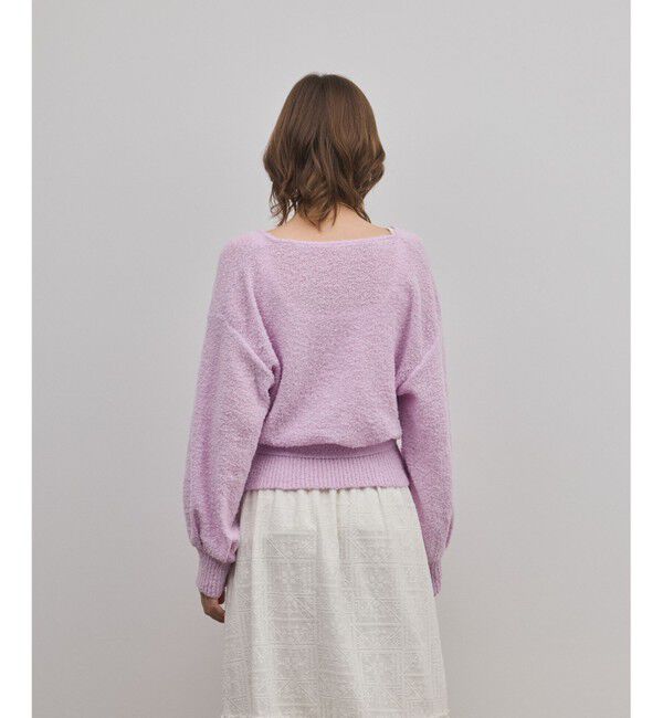 GRACE CONTINENTAL「カシュクールニットトップ」|ニット・セーター|