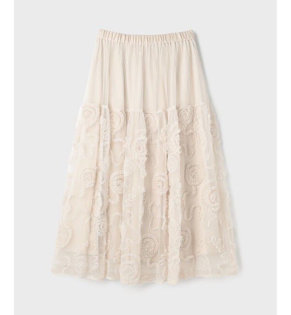Diagram「刺繍チュールスカート」|スカート|