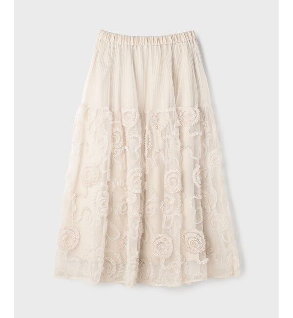 Diagram「刺繍チュールスカート」|スカート|