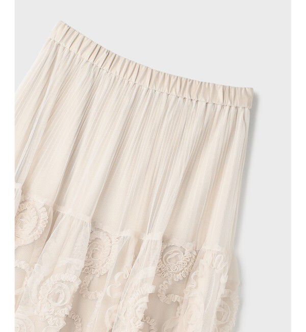 Diagram「刺繍チュールスカート」|スカート|