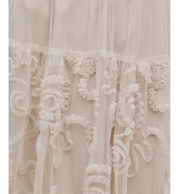 Diagram「刺繍チュールスカート」|スカート|