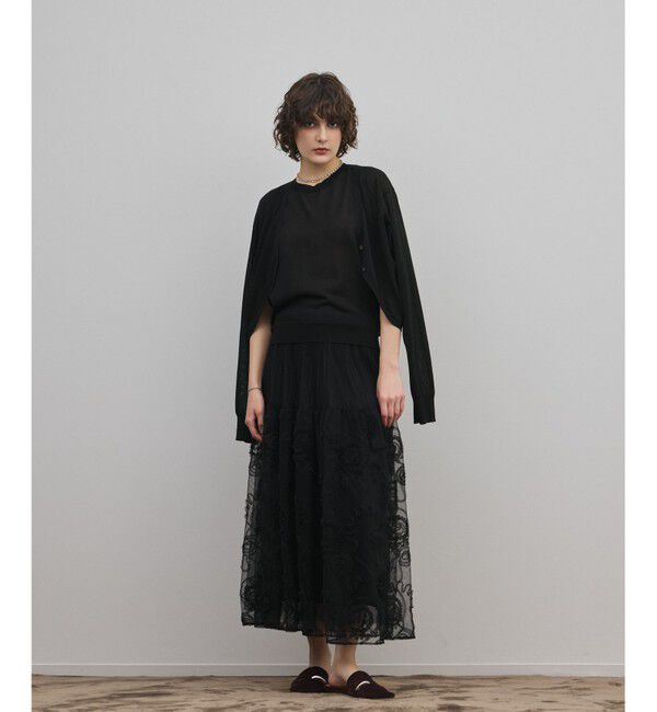 Diagram「刺繍チュールスカート」|スカート|