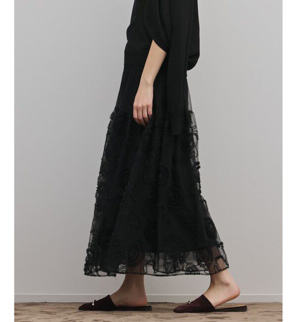 Diagram「刺繍チュールスカート」|スカート|