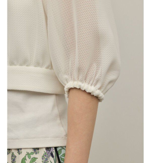 GRACE CONTINENTAL「カラミ2wayジャケット」|ノーカラージャケット|