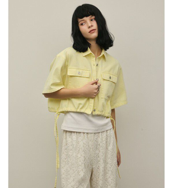 Diagram「ハーフスリーブデニムシャツ」|シャツ・ブラウス|