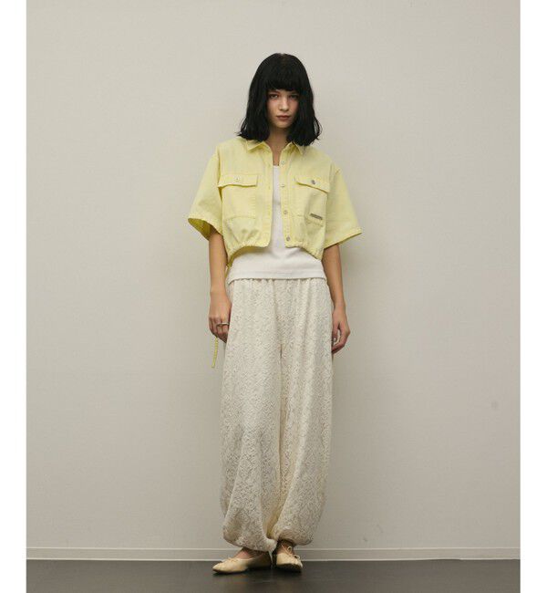 Diagram「ハーフスリーブデニムシャツ」|シャツ・ブラウス|