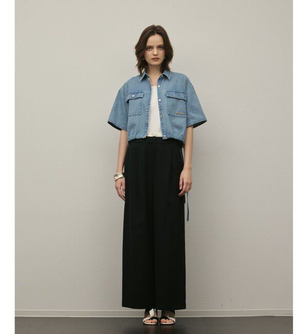 Diagram「ハーフスリーブデニムシャツ」|シャツ・ブラウス|