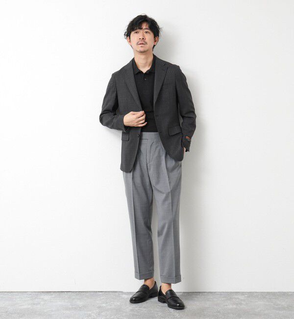 NOLLEY'S goodman「《ビジカジ対応》IMPORT FABRIC JACKET 25SS」|テーラードジャケット|