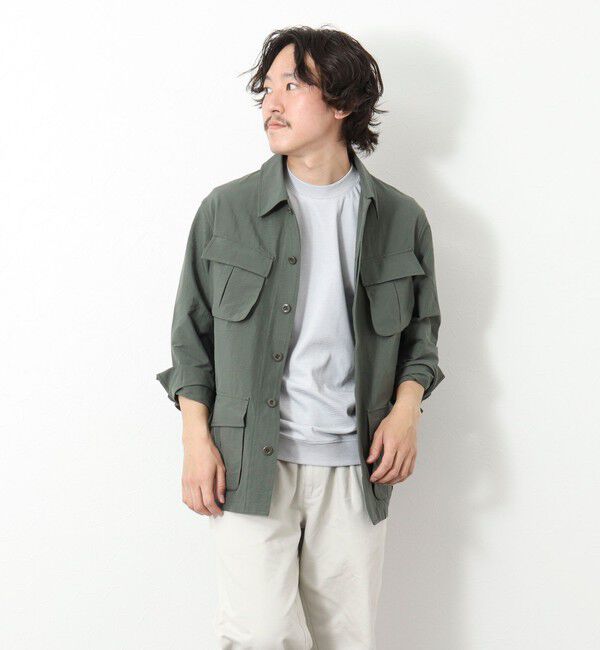 NOLLEY'S goodman「《ビジカジ対応》セミシルケットスムース ボーダードレスTシャツ 25SS」|Tシャツ・カットソー|