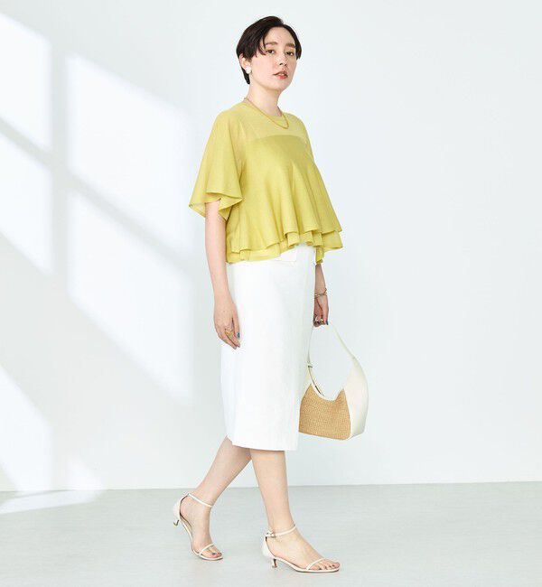 NOLLEY'S sophi「シアーティアードプルオーバーニット」|ニット・セーター|