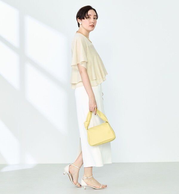 NOLLEY'S sophi「シアーティアードプルオーバーニット」|ニット・セーター|