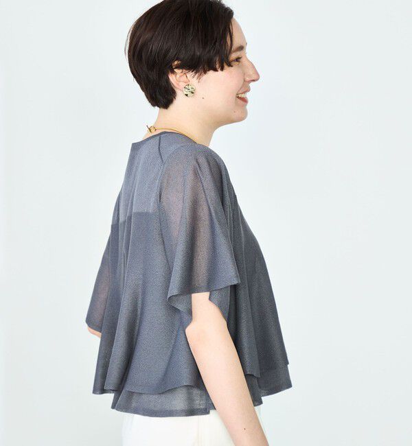 NOLLEY'S sophi「シアーティアードプルオーバーニット」|ニット・セーター|