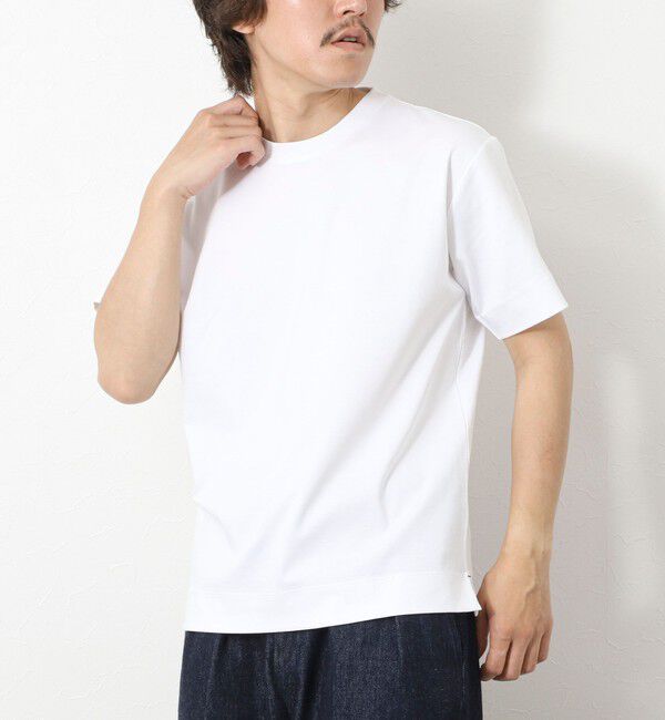 NOLLEY'S goodman「《ビジカジ対応》ハイゲージ シルケットポンチ ドレスCN T 25SS」|Tシャツ・カットソー|