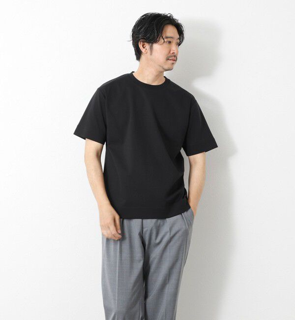 NOLLEY'S goodman「《ビジカジ対応》ハイゲージ シルケットポンチ ドレスCN T 25SS」|Tシャツ・カットソー|