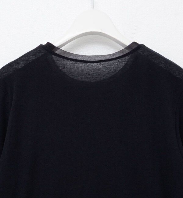 NOLLEY'S「ウォッシャブルシアーフライスロンT」|Tシャツ・カットソー|