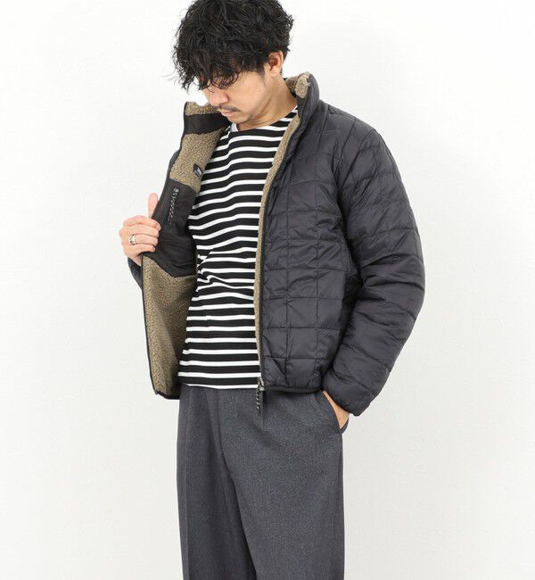 NOLLEY'S goodman「【TAION/タイオン】DOWN&times;BOA REVERSIBLE HI NECK JKT 25AW」|ダウン|