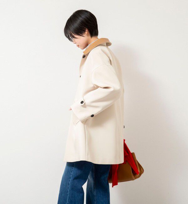 NOLLEY'S「ウォッシャブルトリプルクロス3WAYステンカラーコート」|ステンカラーコート|