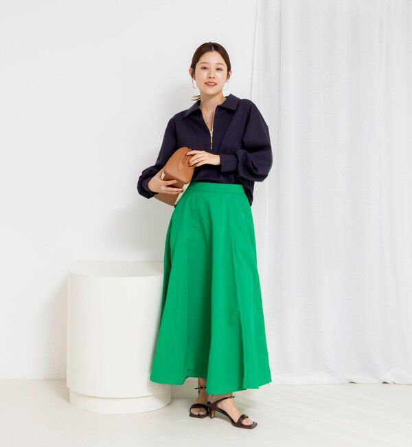 NOLLEY'S「ウォッシャブルダンボール襟付きプルオーバー」|スウェット・ジャージ|