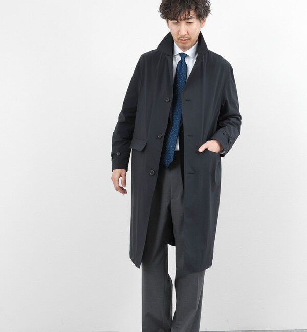 NOLLEY'S goodman「《ビジカジ対応》【ダントツ撥水】ステンカラーコート 26SS」|ステンカラーコート|