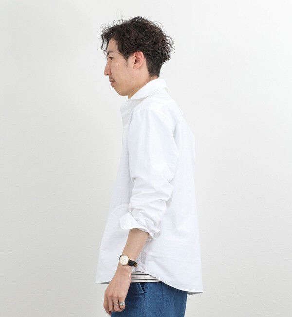 NOLLEY'S goodman「【DANTON/ダントン】DT-B0282SOX ROUND COLLAR P.O SHIRT LS 26SS」|シャツ・ブラウス|