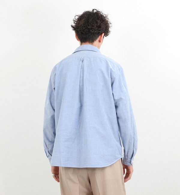 NOLLEY'S goodman「【DANTON/ダントン】DT-B0282SOX ROUND COLLAR P.O SHIRT LS 26SS」|シャツ・ブラウス|