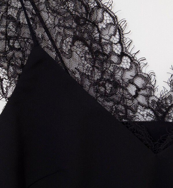 NOLLEY'S sophi「ウォッシャブルVIN-SATIN WITH LACE CAMI」|シャツ・ブラウス|