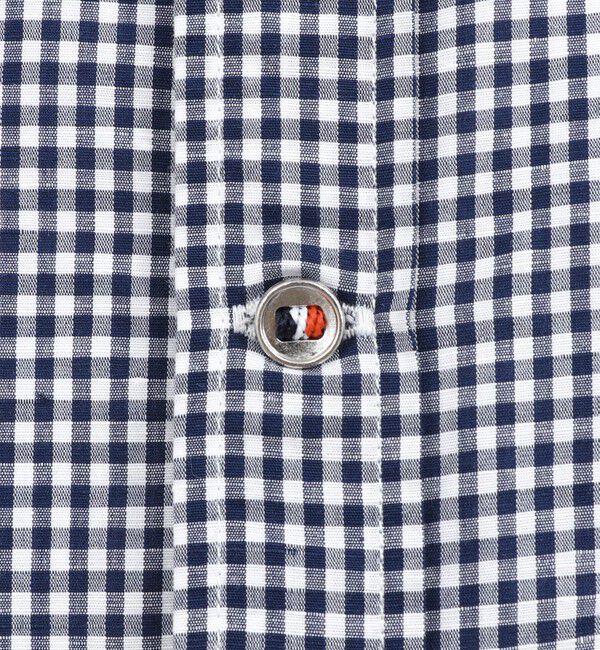 NOLLEY'S goodman「綿麻パラシュートボタン7分袖シャツ 26SS」|シャツ・ブラウス|