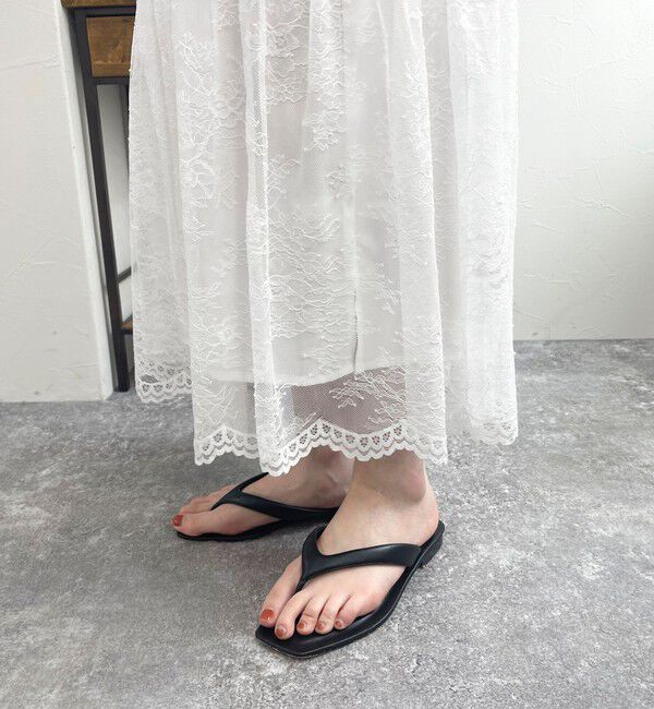 fredy emue「2WAYスカラレースギャザースカート」|スカート|