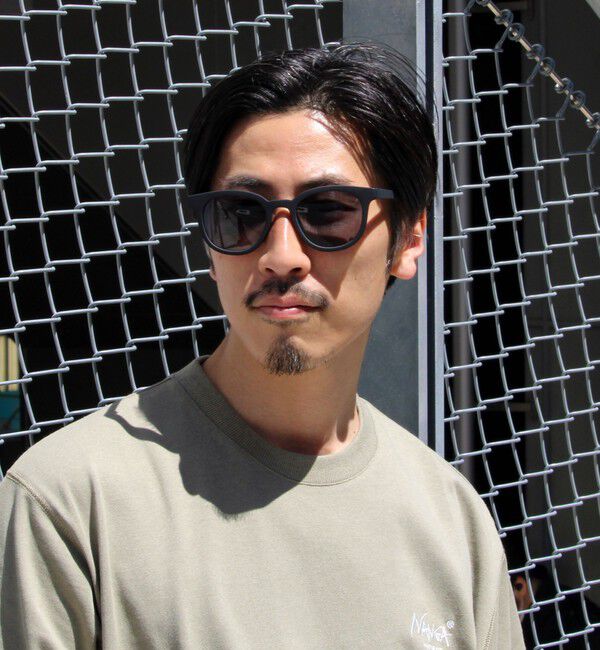 GLOSTER「【GLOSTER/グロスター】マット加工 フラットサングラス カラーレンズ」|サングラス|