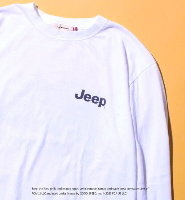 GLOSTER「【GOOD ROCK SPEED】Jeep / ジープ バックプリント ロングスリーブTシャツ ロンT」|Tシャツ・カットソー|