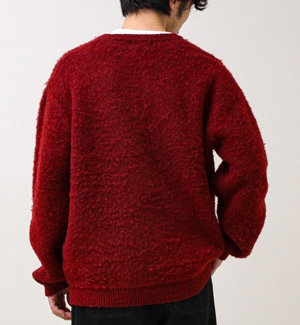 GLOSTER「【モヘアタッチ/ユニセックス対応】ヘンリーネックプルオーバーニット」|ニット・セーター|