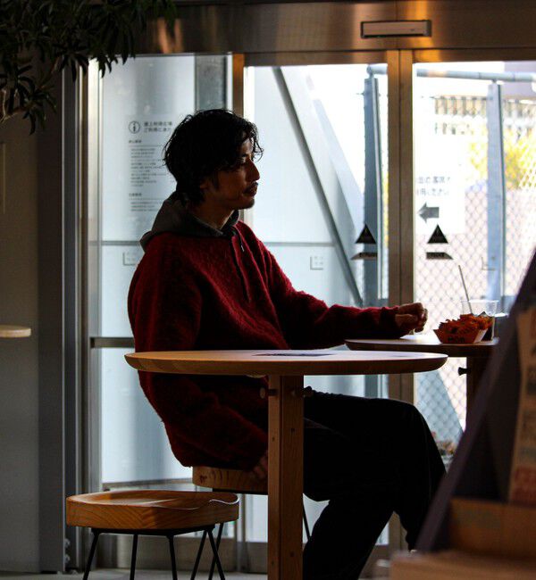 GLOSTER「【モヘアタッチ/ユニセックス対応】ヘンリーネックプルオーバーニット」|ニット・セーター|