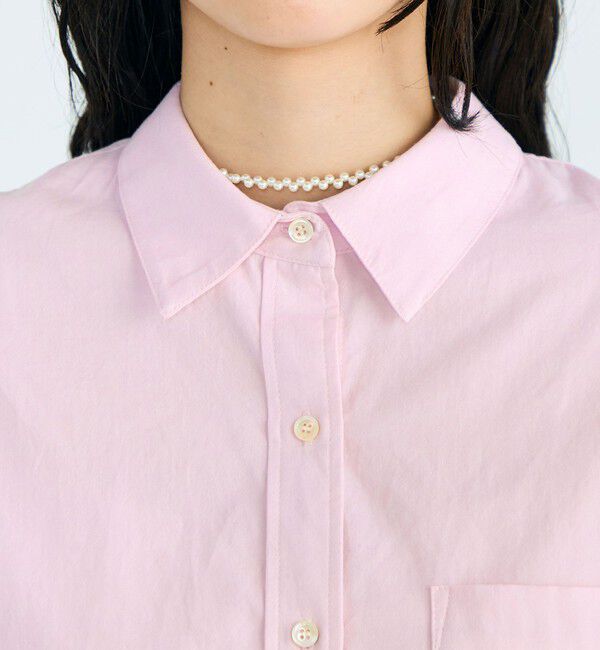 fredy emue「COTTON BASIC シャツ」|シャツ・ブラウス|