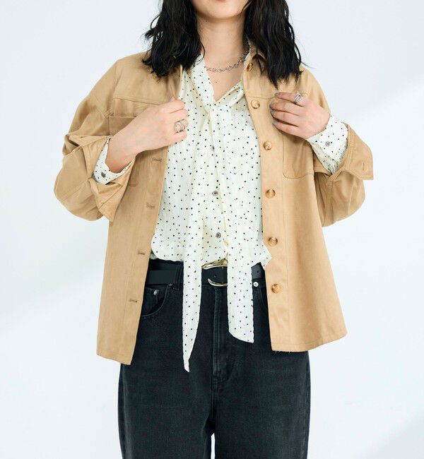 fredy emue「フェイクスエードシャツ」|シャツ・ブラウス|