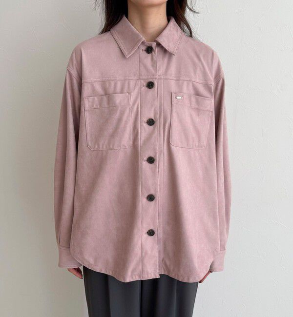 fredy emue「フェイクスエードシャツ」|シャツ・ブラウス|