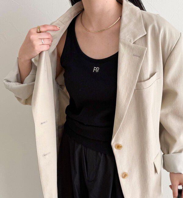 fredy emue「FR刺繍タンクトップ」|タンクトップ|