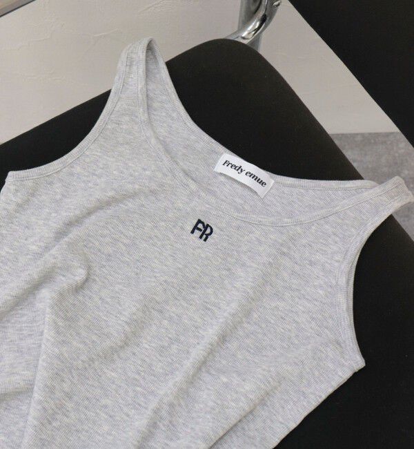 fredy emue「FR刺繍タンクトップ」|タンクトップ|