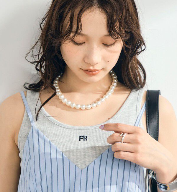 fredy emue「FR刺繍タンクトップ」|タンクトップ|