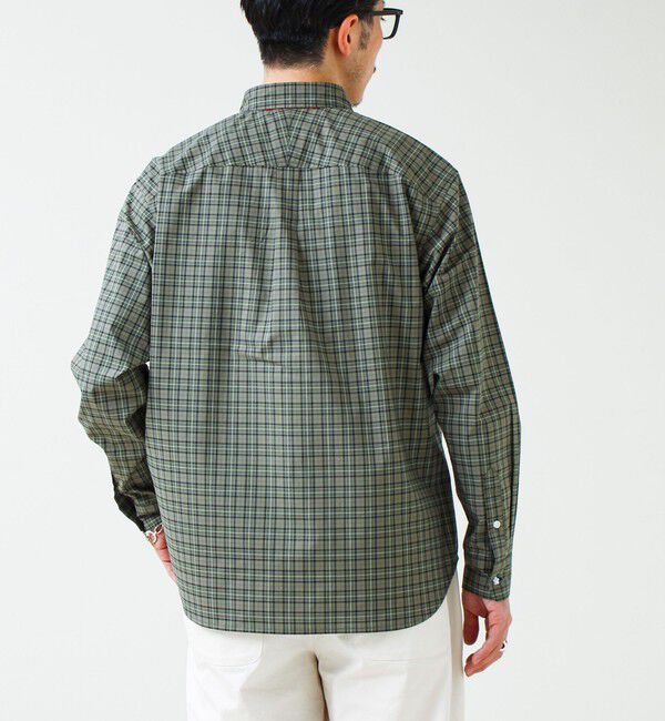 GLOSTER「【BOY ASTLAD刺繍】ボタンダウンシャツ ストライプ/チェック」|シャツ・ブラウス|